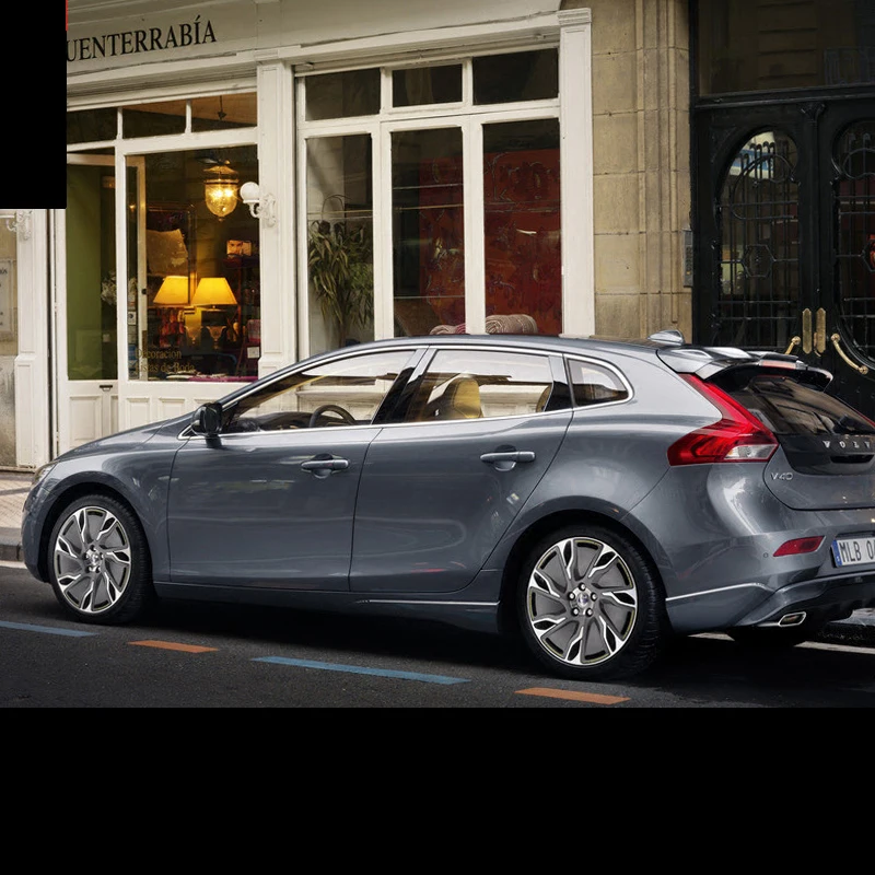 Lsrtw2017 304 нержавеющая сталь окна автомобиля планки для volvo v40 2013 2013 2011