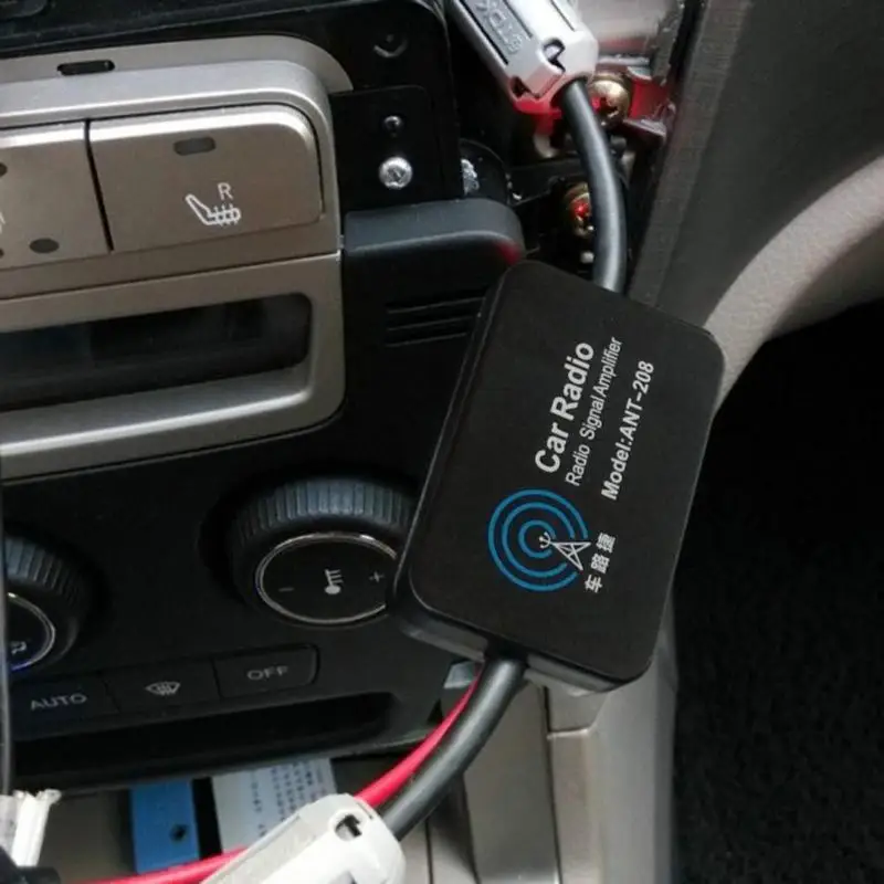 DC 10 ~ 15 в FM 88 108 автомобильная антенна MHz Усилитель сигнала Радио Автомобильная