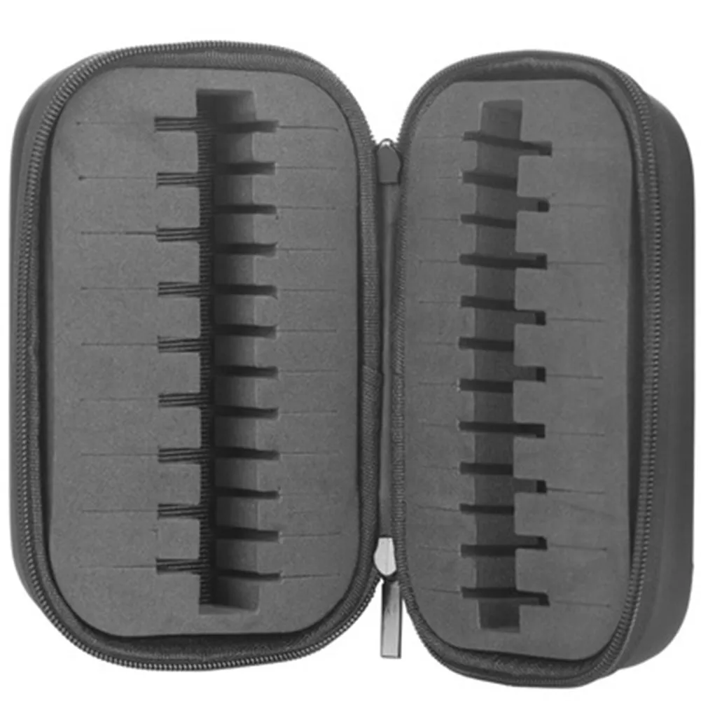 Fly Fishing Bait Hook Storage Box Lead Head Hook Fishing Gear Bag Spinner Spoon Bait Foam Box Trout Flies EVA Storage Containe