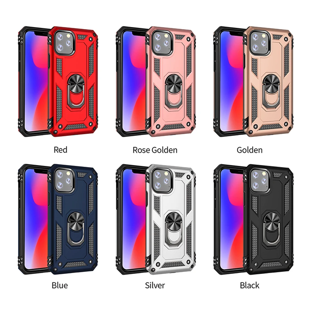 Противоударный чехол для iPhone 11 Pro 6 6s 7 8 Plus подставка военная промышленность