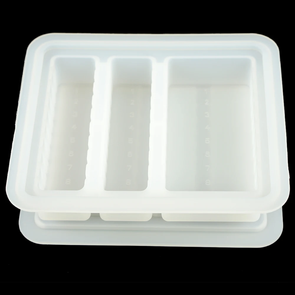 

Форма для выпечки торта, 3 полости, силиконовая, антипригарная, форма для мыла, термостойкая, многоразовая, для изготовления мягких десертов