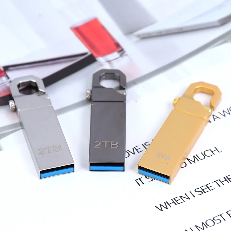Новое высокое Скорость флеш-накопитель USB 3 0 2 ТБ U диск внешнее запоминающее
