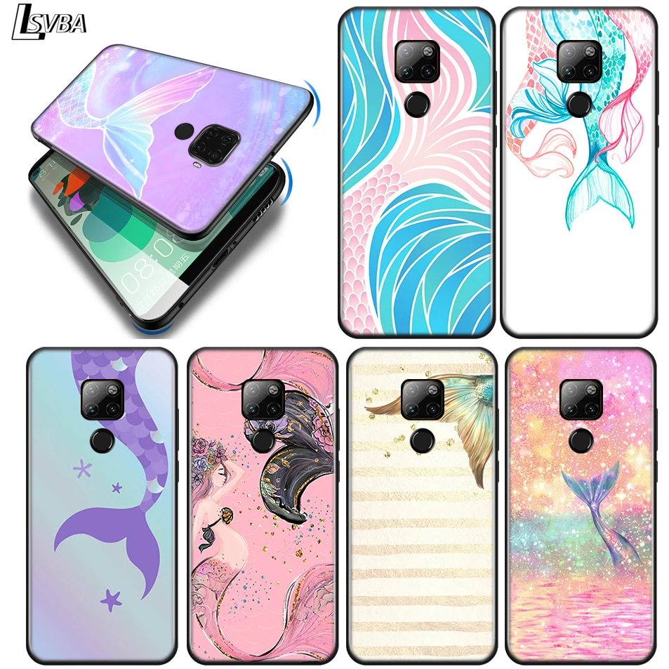 

Mermaid tail For Huawei Y9S Y9A Y9 Y8P Y8S Y7P Y7A Y7 Y6S Y6 Y5P Y5 PRO Lite Prime 2020 2019 2018 Phone Case