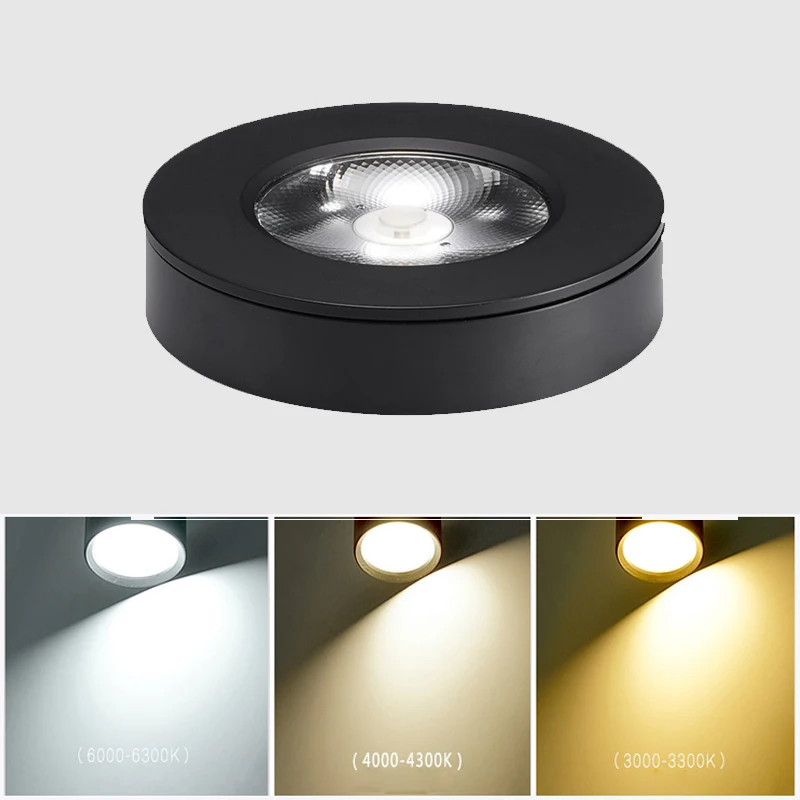 

220 V ultra thin wine cabinet ceiling lamp non dimmable 5W 7W 10W led anti glare round flying saucer downlight