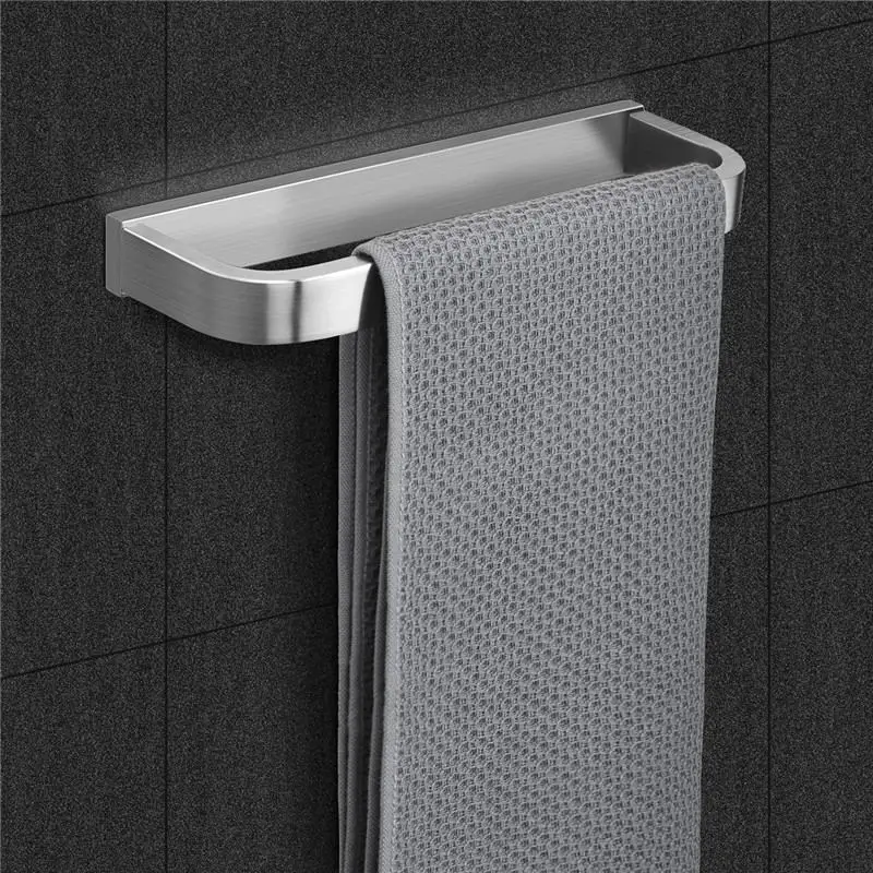 Креативный настенный Нержавеющая сталь Ванная комната Полотенца стойку дома