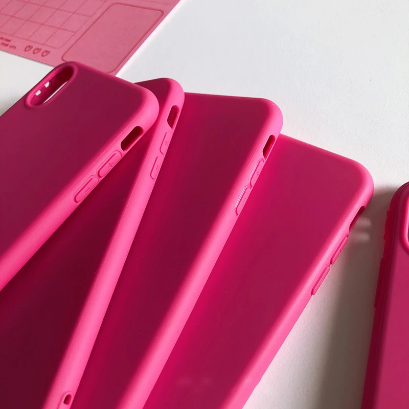 

Full Cover Original Silicone Case For iPhone 6 6s 7 8 Plus Back Cover for iPhone 11 Pro Max X XR XS XSMax Phone Case