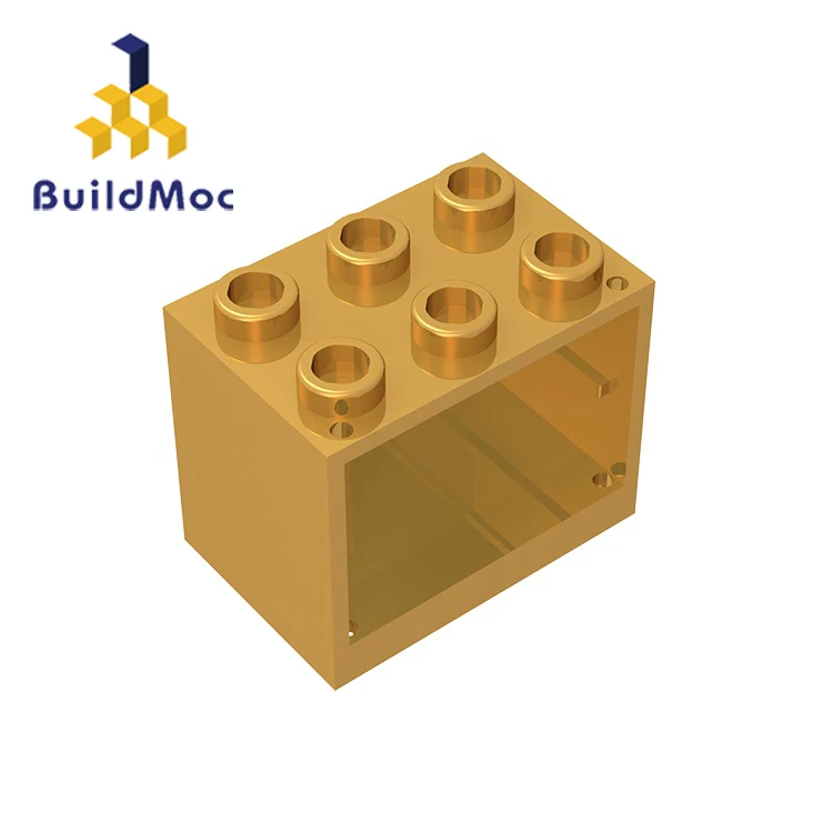 Сборные частицы BuildMOC 92410 контейнер для шкафа 2x3x2 детали строительных блоков