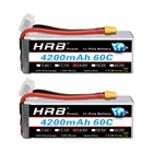 Аккумулятор HRB 12 в, 14,8 мАч, 60C TDeans