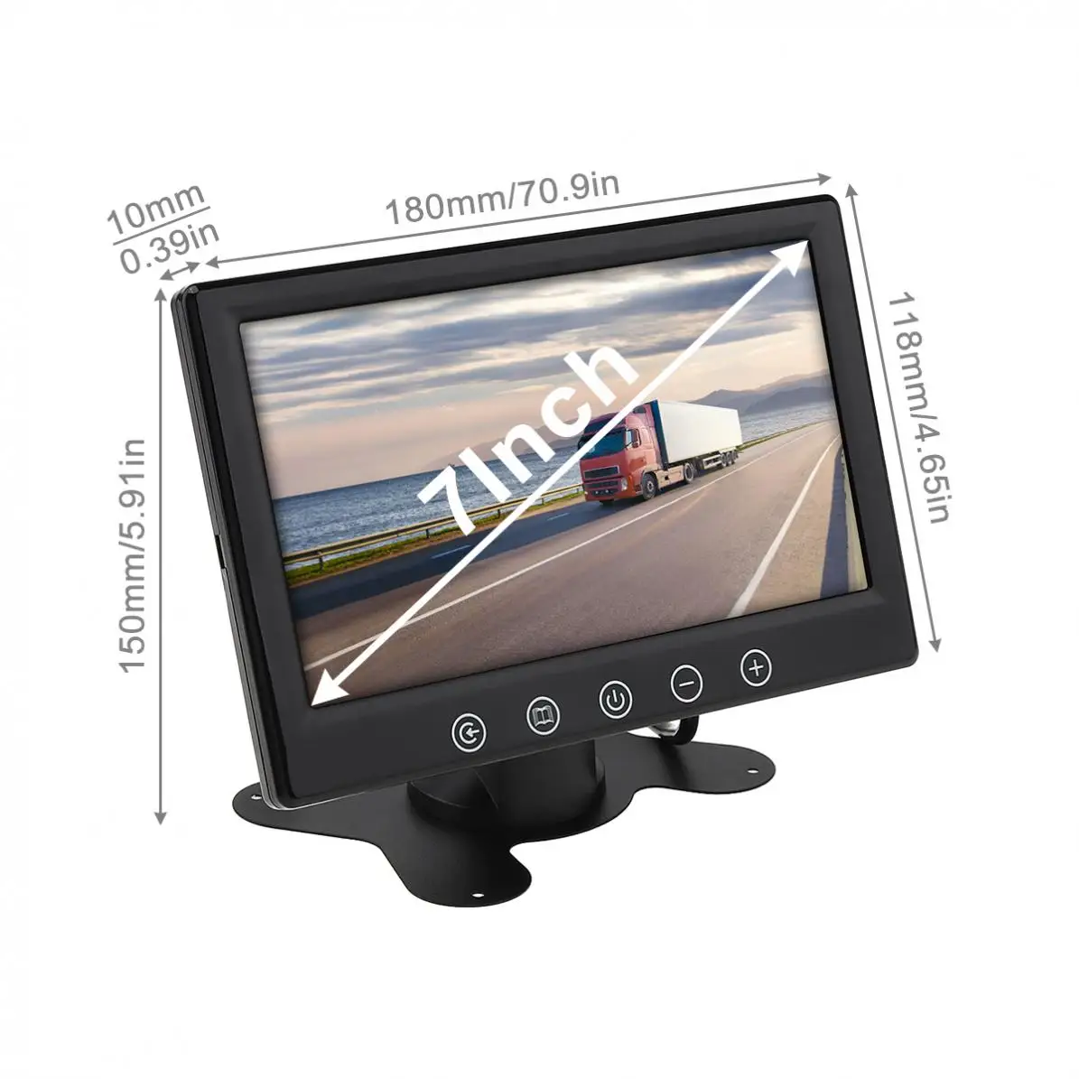 7 дюймов TFT ЖК-дисплей подставка автомобильный монитор подголовника автомобиля