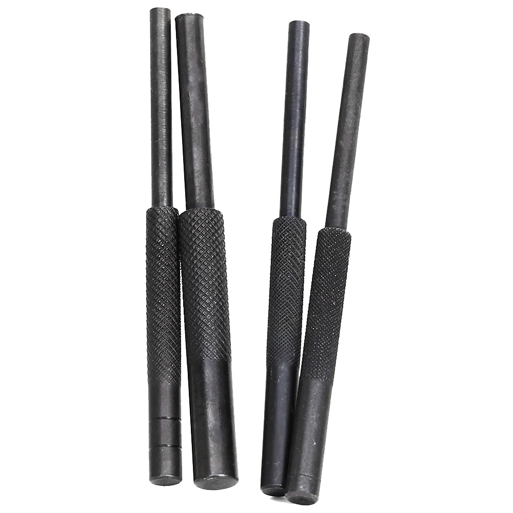 4 шт полый конец стальной рулон штифт стартер пробойник набор инструментов для