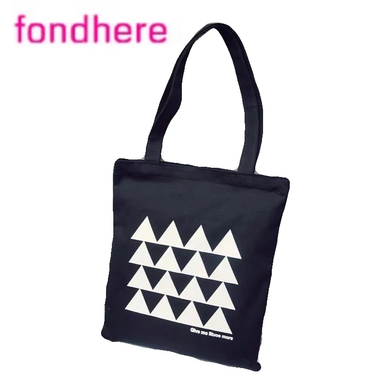 

Original handmade canvas bag artistic simple hand bill of lading shoulder small fresh lady green shopping bag new style chic ver