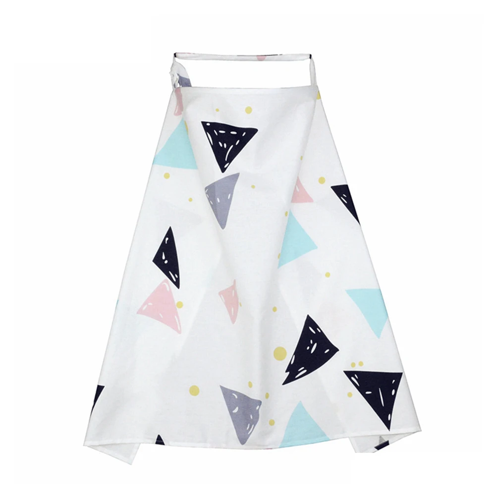 

Baby Feeding Nursing Cover Adjustable Outdoor Breathable In Public Apron Soft Secure Shawl Open Neckline Privacy Poncho