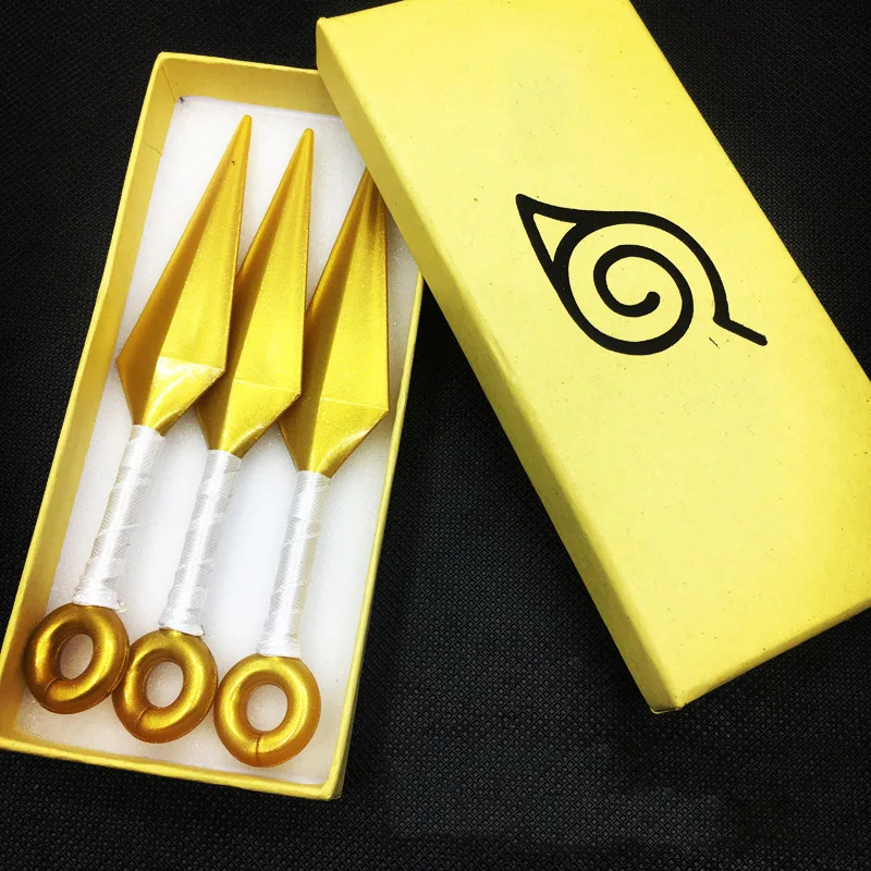 Аниме ниндзя Узумаки хатакэ Какаси Акацуки кунай шурикен косплей аксессуары