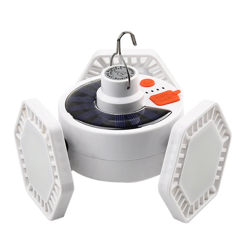 

Mobile Night Market Stall Lights Three-Sided Lighting Emergency Lights Solar Rechargeable Led Ufo Lights Camping Lights