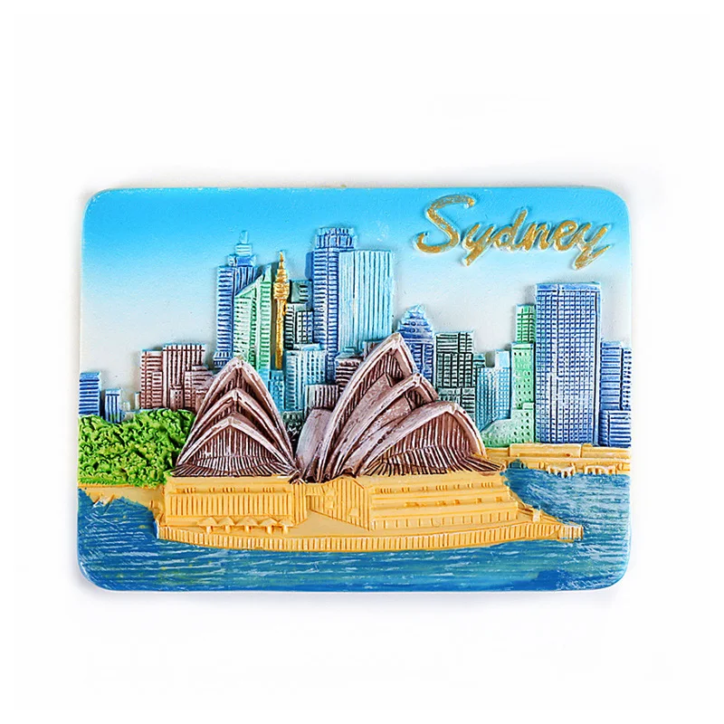 Европейская магнитная наклейка на холодильник Австралия Маврикий Марокко