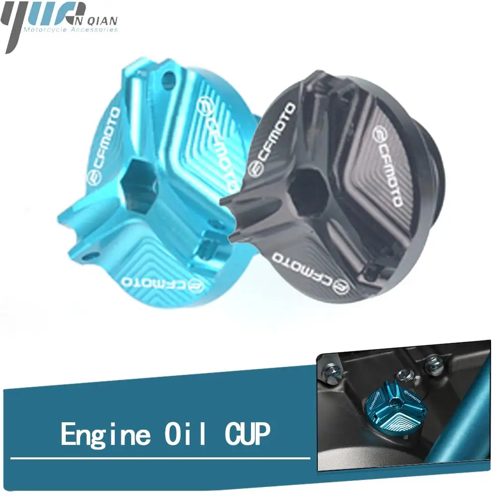 

Motorcycle Parts Engine Plug Cover Oil Filter Cup For CFMOTO 150NK 250NK 400NK 650NK NK 150 250 400 650 400GT 650GT 650MT SR250