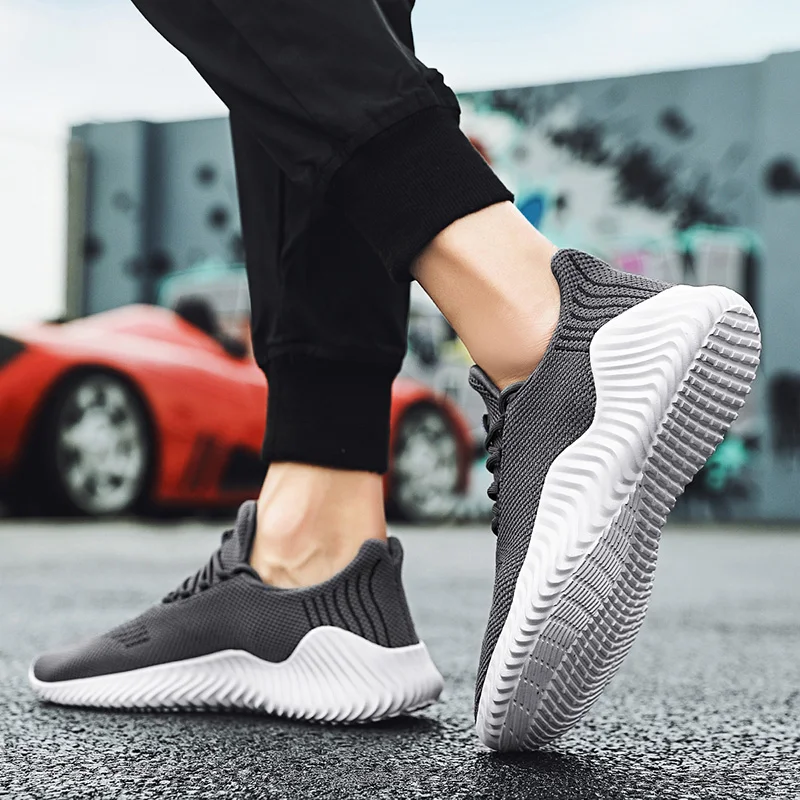 Breathable Running Shoes 47 Fashion Light Mens Sports Shoes 46 Outdoor Jogging Men's Sneakers 45 Large Size Men Casual Shoes