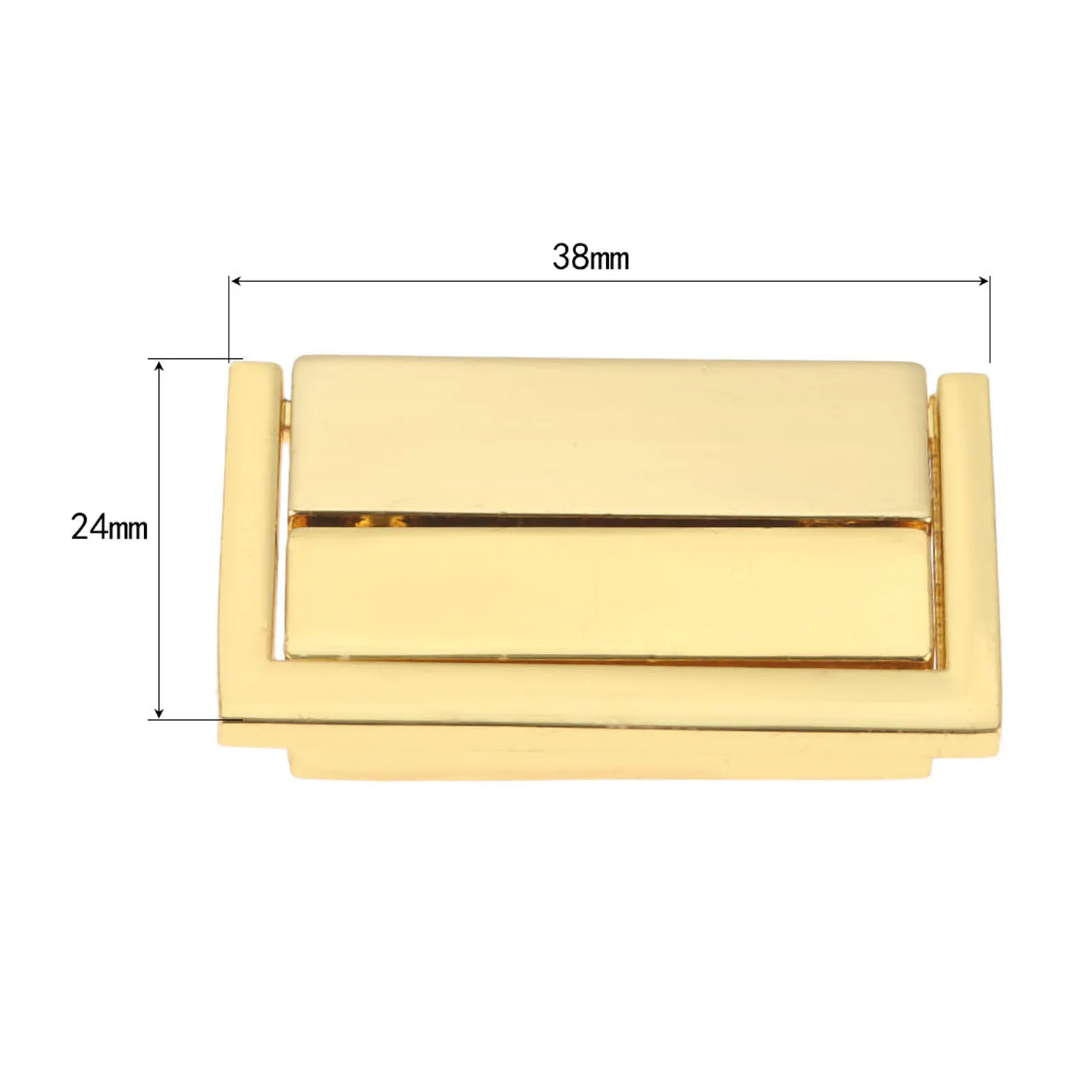 

Квадратная винтажная деревянная защелка для винного ящика, 38x24 мм, 1 шт.