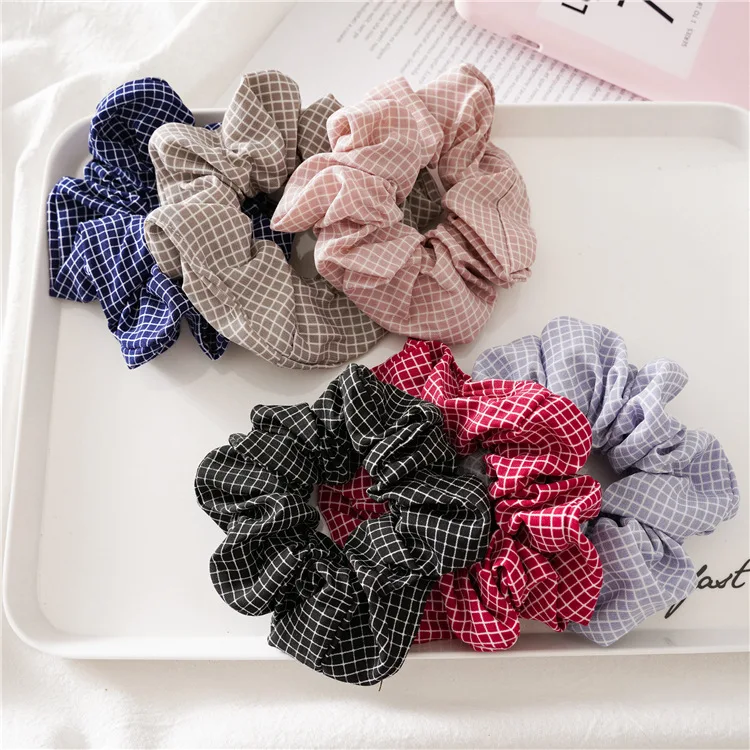 Женская резинка для волос в горошек 24 цвета |