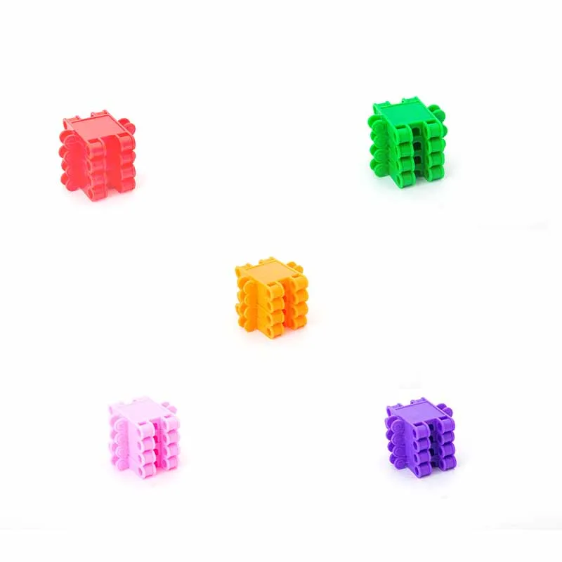 Развивающие строительные блоки элементы конструктора игрушки для детей