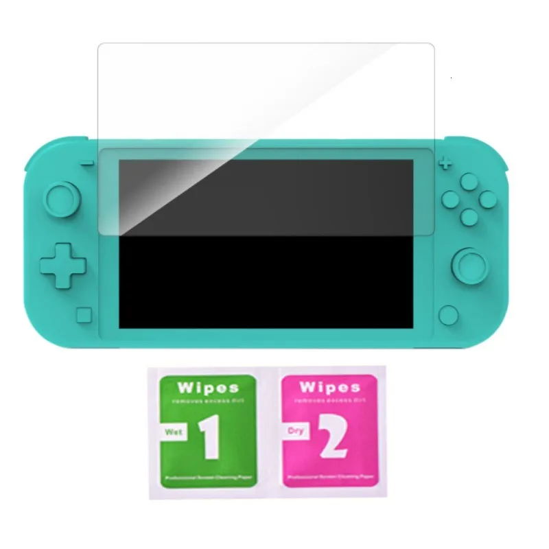 Силиконовый защитный чехол для Switch Lite Защитная пленка экрана комплект клавишных