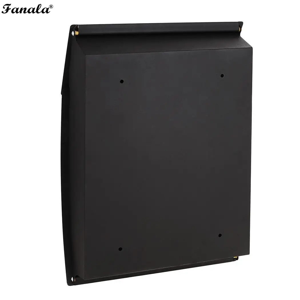 Ретро американский пасторальный настенный почтовый ящик вертикальный замок