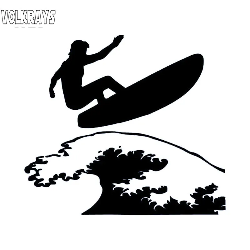

Volkrays индивидуальная Автомобильная наклейка для серфинга Высокое качество аксессуары Светоотражающая Водонепроницаемая Солнцезащитная П...