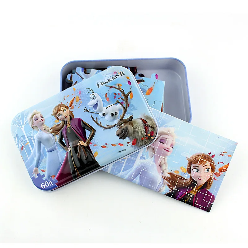 Disney Холодное сердце 2 железная коробка для хранения деревянная игрушка