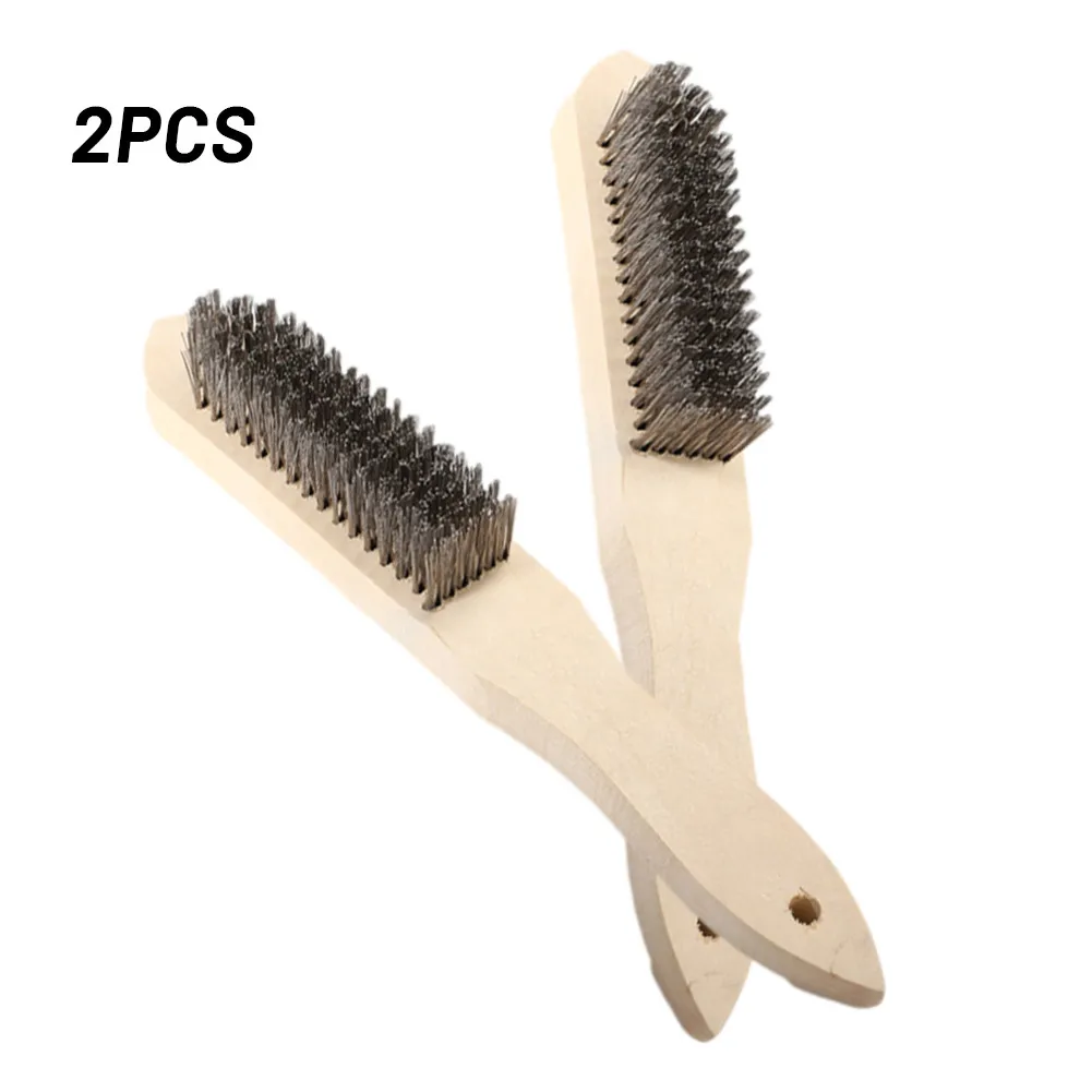 

290mm Derusting Brush Wire Brush For Metal Cleaning Hand Tool Steel Wire