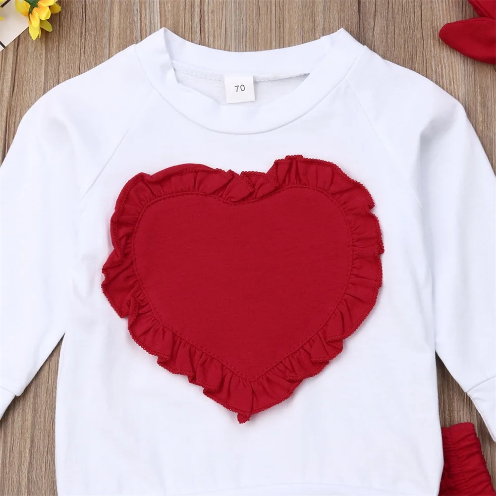 Emmababy комплект одежды из 3 предметов для маленьких девочек, Осенний хлопковый свитер с длинными рукавами Топы, штаны повязка на голову