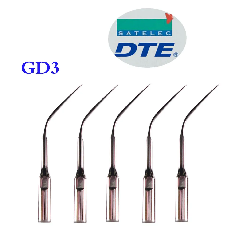 5 шт./лот Стоматологические Ультразвуковой скалер наконечник GD3 для DTE/ Satelec/ NSK Varios/