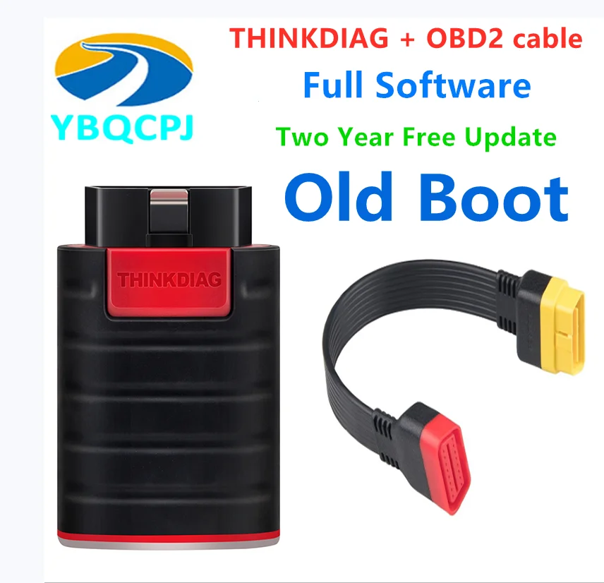 THINKCAR Thinkdiag с полным программным обеспечением и системой диагностики OBD2 мощный