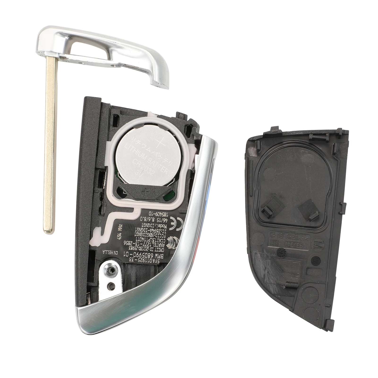 

Bilchave 3pcs For BMW FEM CAS4 5 7 Series X5 X6 2014-2016 Fob 3Button 434/315/ 868Mhz PCF7953P Chip Remote Car Key Replacement