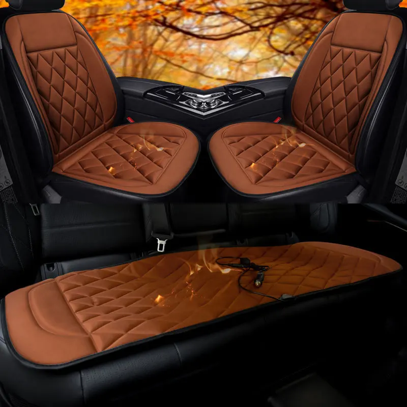 

12V Heated Car Seat Cover Universal Heating Electric Car Seat Cushion Protection Auto Pad Keep Warm Mats Interior Accessories