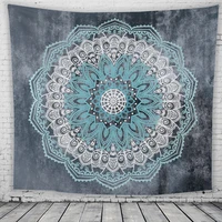 3d printing mandala tapestry boho macrame wall hanging tapestry cloth fabric wall tapestry psychedelic tapestry home decoration