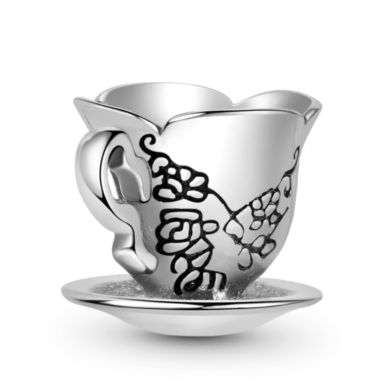Горячая Распродажа кофейная чашка из стерлингового серебра 925 пробы