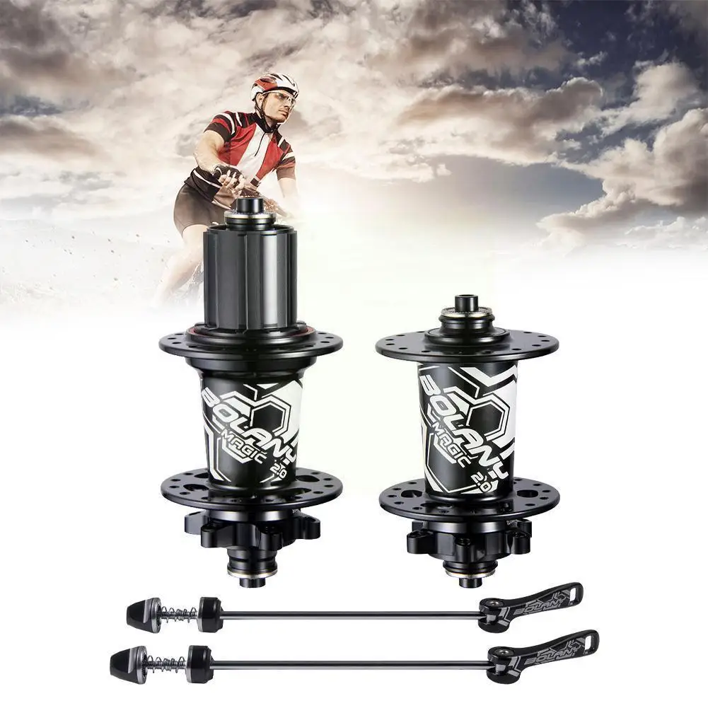 

Colorful 32h Mtb Hubs 4 Bearing Mountain Bike Hub 10*135mm 100*15 12*142mm Hub For 8-11s Thru Disc Bicycle Brake Hg Q4l8