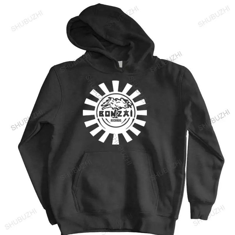 Черная Толстовка Bonzai пластинки Бельгии технотранс жесткая тренировка Rave Music Hardcore