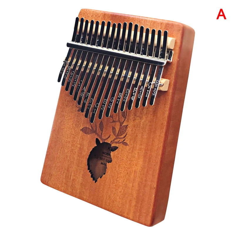 Лидер продаж пианино Kalimba с 17 клавишами деревянный портативный музыкальный