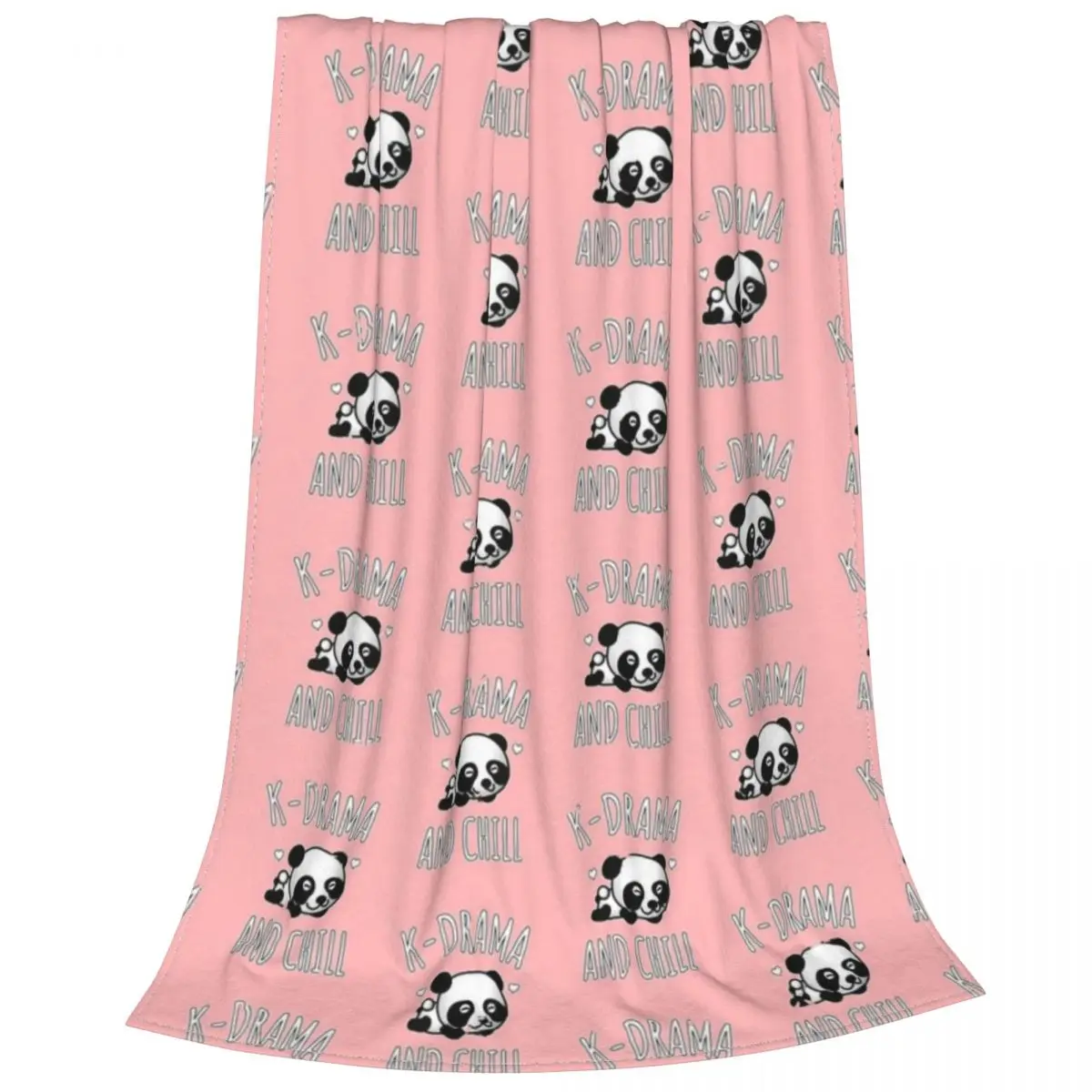 

Panda Blankets Velvet Summer Cute Multi-function Super Warm Throw Blankets for Bedding Travel Bedding Throws