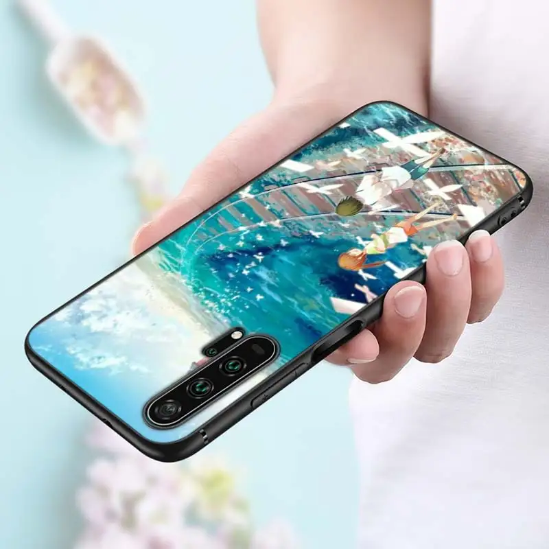 Черный силиконовый чехол аниме Тоторо, гибли для huawei Honor 10i 9X8X20 10 9 Lite 8 8A 7A 7C Pro Lite чехол для телефона - Цвет: Style 15
