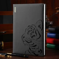 agenda 2022 pu hardcover notebook stationery kawaii tiger journal planner a5 paper notepad memo pads diary books school supplies