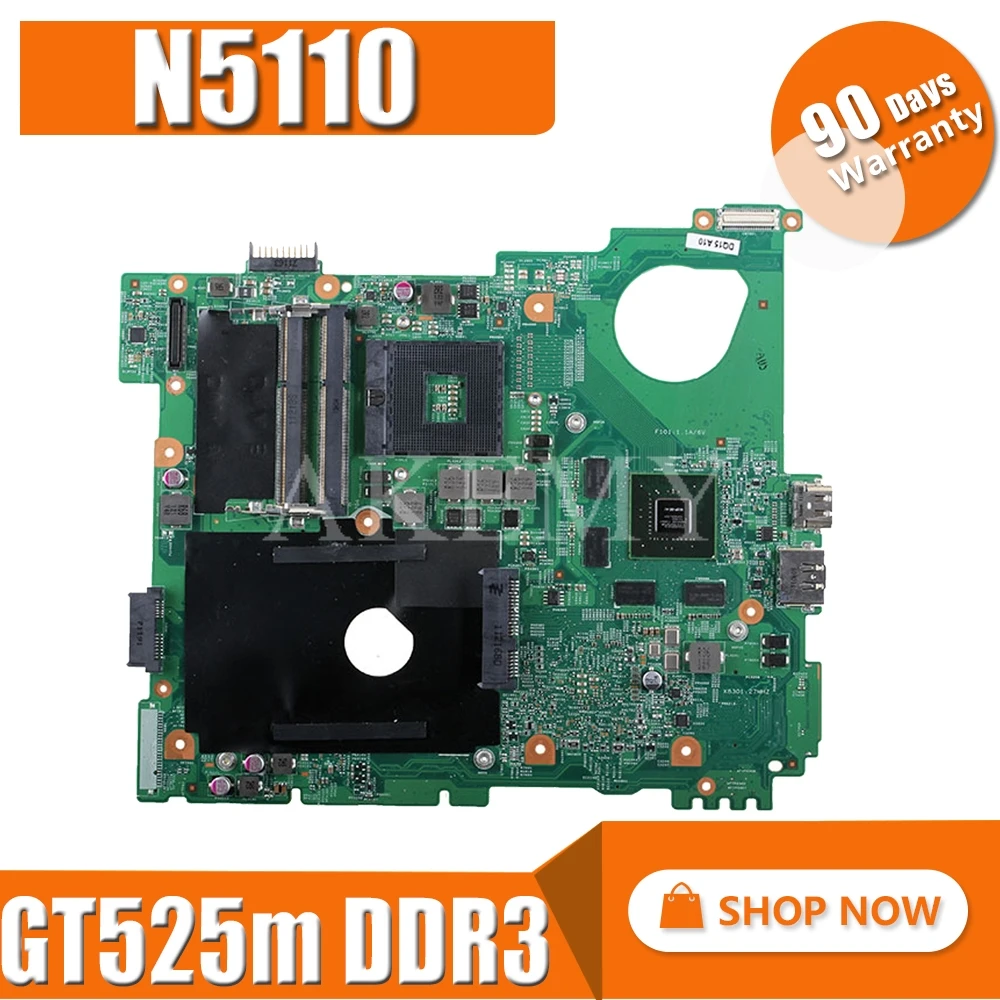 0MWXPK для For DELL Inspiron 15R N5110 материнская плата основная NVIDIA DDR3 0J2WW8 J2WW8 HM67 GT525m