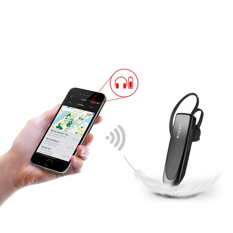 Беспроводная Bluetooth-гарнитура BT4.0 CSR4.0 с шумоподавлением микрофоном для вождения и