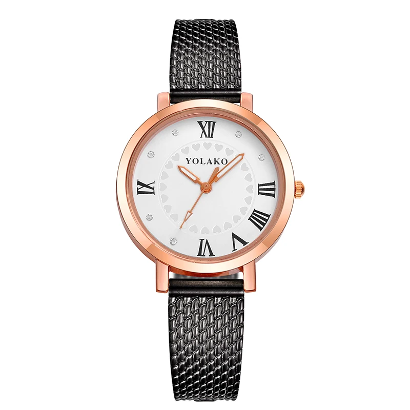 2020 модные наручные часы для женщин стильные повседневные Простые пряжки золотые