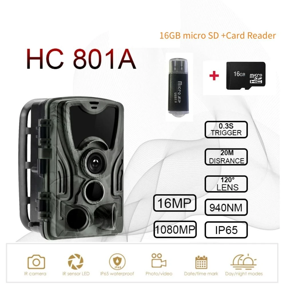 SUNTEKCAM 20MP 1080P Trail охотничья камера 810A IP65 водонепроницаемая ночная версия фото 0,3 s триггер время дикой природы камера Домашняя безопасность