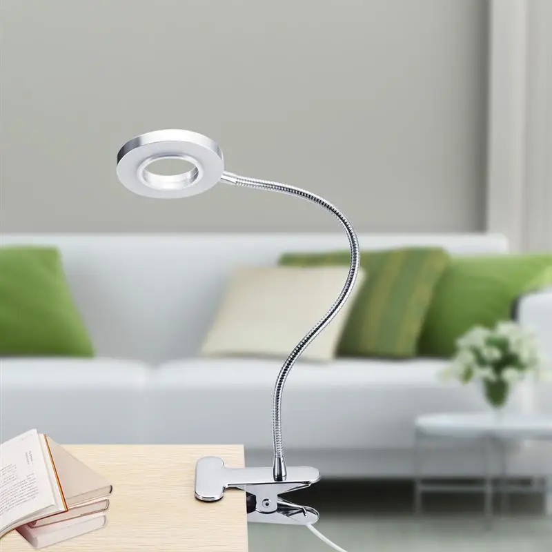 Rechargeable Clip USB Led Table Lamp Dimmable Warm/Cool Light Night Student Eye Protection Office Lighting Desk | Лампы и освещение