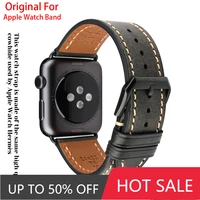 maikes big sale genuine leather loop for apple watch band 40mm 44mm popular strap series 1 2 3 4 5 6 se for iwatch 38mm 42mm