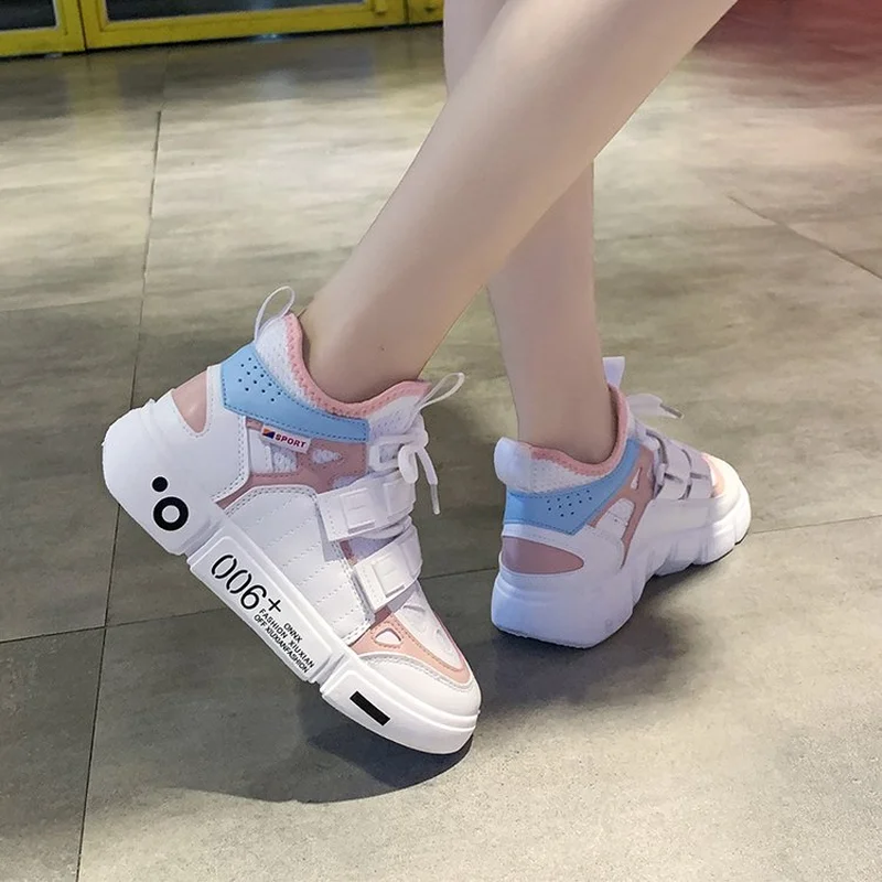 Женские кроссовки из сетчатого материала дышащие удобные разные яркие цвета