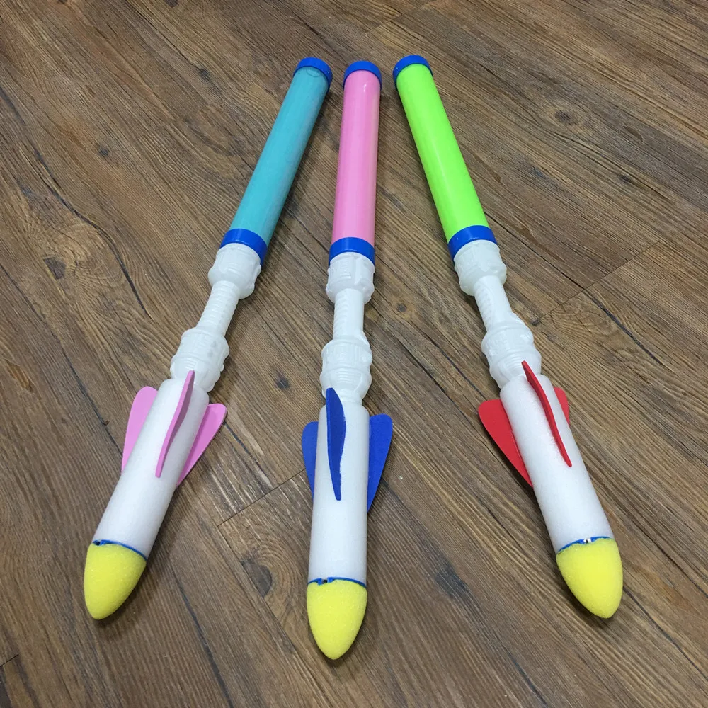 Upgraded Version 81 Cm Eva Children's Tactical Rocket Launcher Vocal Can Be Fired Into The Sky with Light Barometric Toy | Спорт и